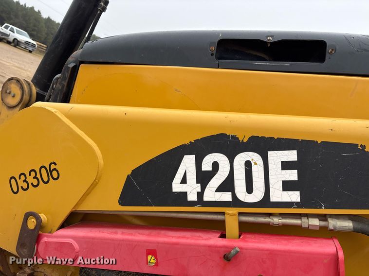 image for item OK9540 2010 Caterpillar 420E backhoe