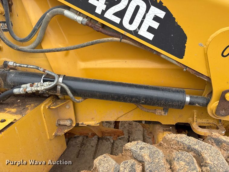 image for item OK9540 2010 Caterpillar 420E backhoe