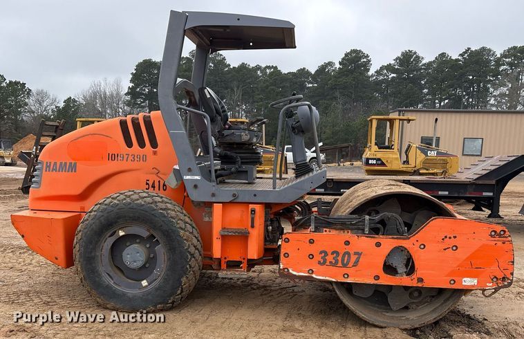 image for item OK9543 2013 Hamm 3307 single drum vibratory roller