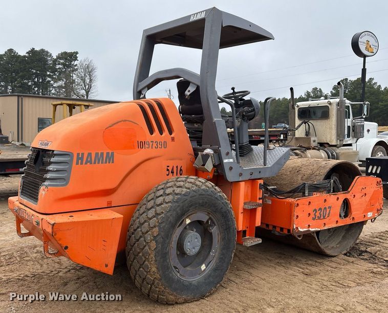 image for item OK9543 2013 Hamm 3307 single drum vibratory roller