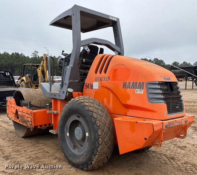 image for item OK9543 2013 Hamm 3307 single drum vibratory roller