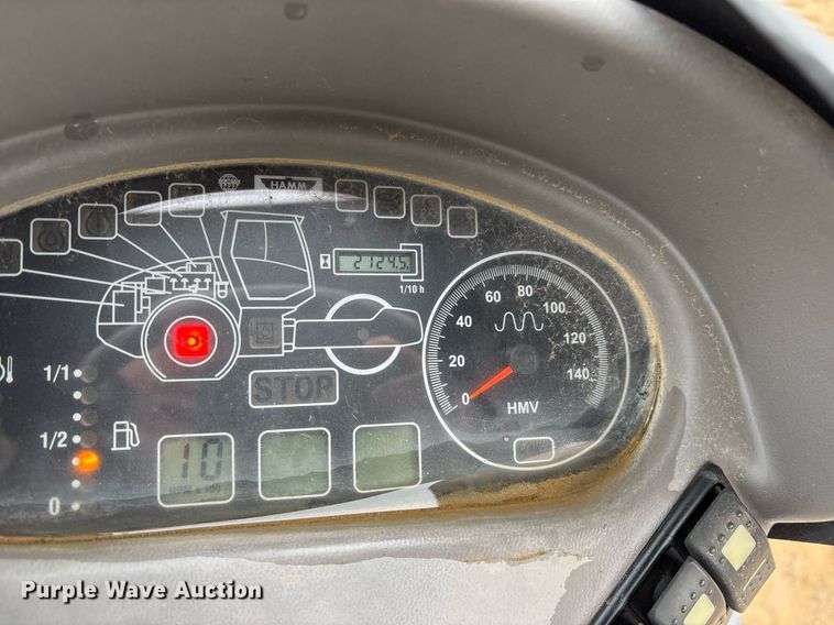 image for item OK9543 2013 Hamm 3307 single drum vibratory roller