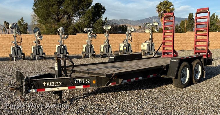 image for item YA0165 2020 Monroe Towmaster T-14D equipment trailer