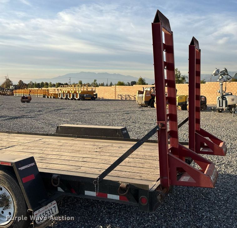 image for item YA0165 2020 Monroe Towmaster T-14D equipment trailer