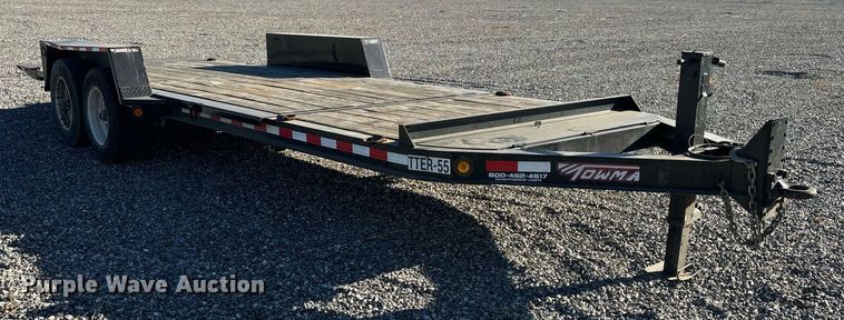 image for item YA0251 2020 Monroe Towmaster tilt deck utility trailer