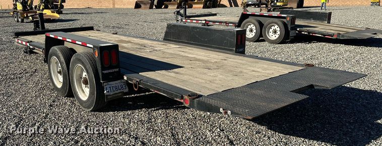 image for item YA0251 2020 Monroe Towmaster tilt deck utility trailer