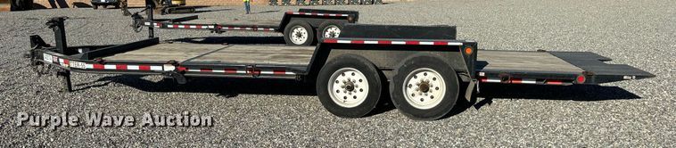 image for item YA0251 2020 Monroe Towmaster tilt deck utility trailer