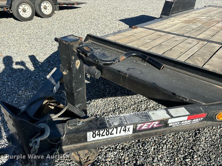image for item YA0251 2020 Monroe Towmaster tilt deck utility trailer