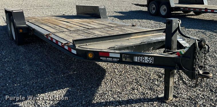 image for item YA0252 2020 Monroe Towmaster Tilt deck utility trailer