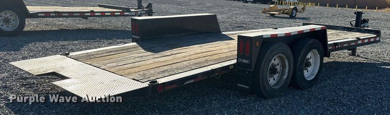 image for item YA0252 2020 Monroe Towmaster Tilt deck utility trailer
