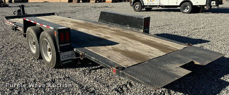 image for item YA0252 2020 Monroe Towmaster Tilt deck utility trailer