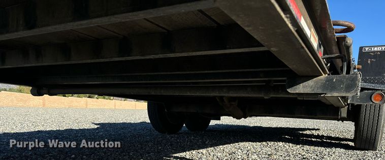 image for item YA0252 2020 Monroe Towmaster Tilt deck utility trailer