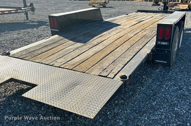 image for item YA0252 2020 Monroe Towmaster Tilt deck utility trailer