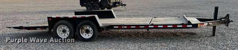 image for item YA0253 2021 Monroe Towmaster T-14DT tilt deck equipment trailer