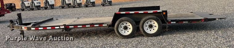 image for item YA0253 2021 Monroe Towmaster T-14DT tilt deck equipment trailer