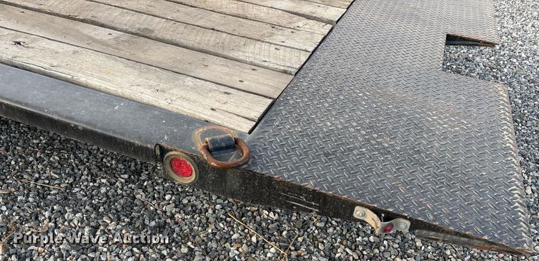 image for item YA0253 2021 Monroe Towmaster T-14DT tilt deck equipment trailer