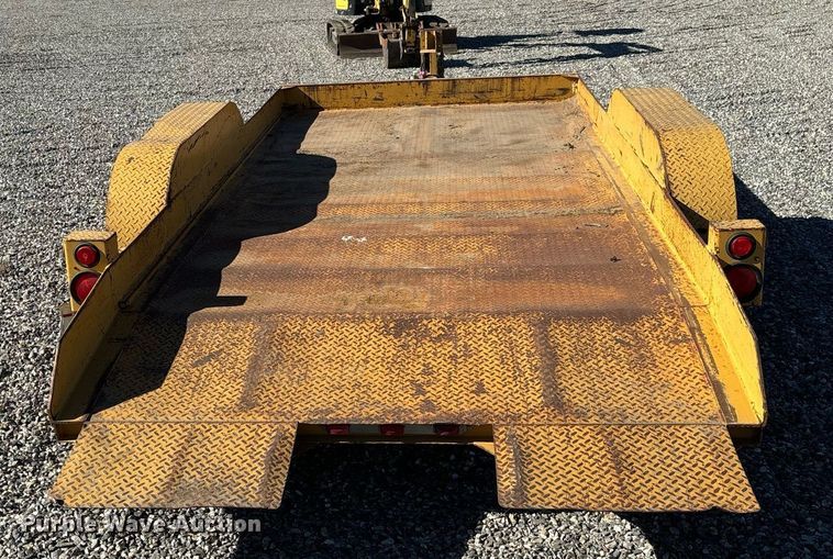 image for item YA0255 2014 Butler Trailers tilt deck utility trailer