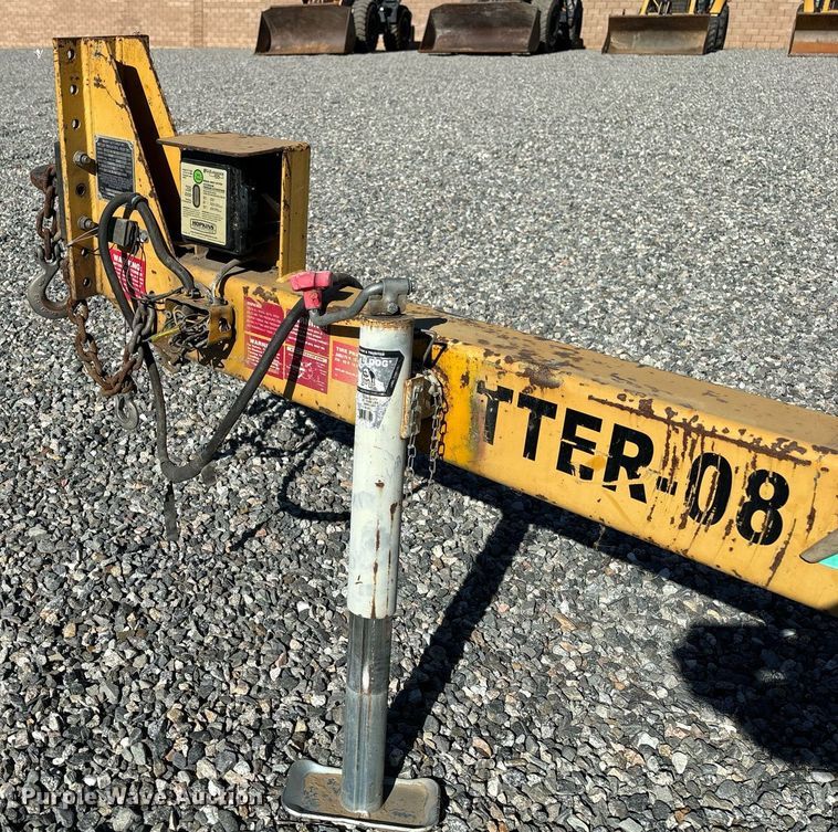 image for item YA0255 2014 Butler Trailers tilt deck utility trailer