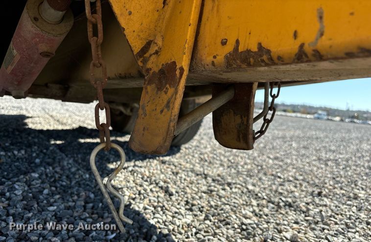 image for item YA0255 2014 Butler Trailers tilt deck utility trailer