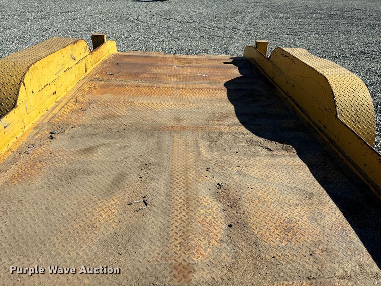 image for item YA0255 2014 Butler Trailers tilt deck utility trailer