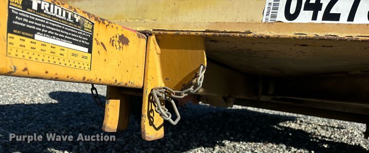 image for item YA0255 2014 Butler Trailers tilt deck utility trailer