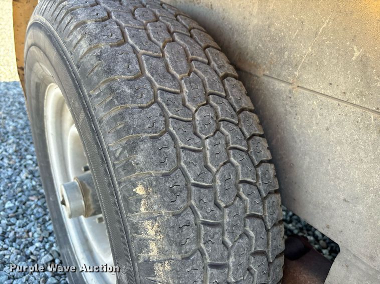 image for item YA0255 2014 Butler Trailers tilt deck utility trailer