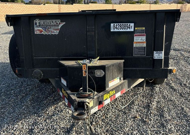 image for item YA0256 2022 Big Tex 10SR-12XLBK7SIR dump trailer