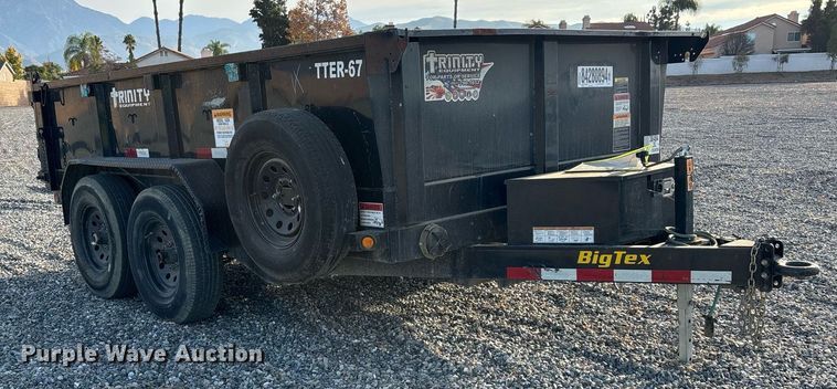 image for item YA0256 2022 Big Tex 10SR-12XLBK7SIR dump trailer