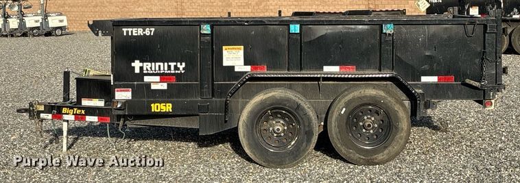 image for item YA0256 2022 Big Tex 10SR-12XLBK7SIR dump trailer