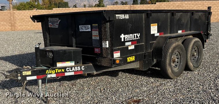 image for item YA0257 2022 Big Tex 10TS-12BK7SIR dump trailer