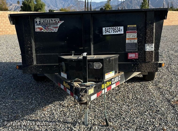 image for item YA0257 2022 Big Tex 10TS-12BK7SIR dump trailer