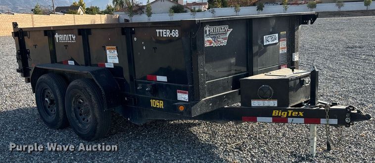 image for item YA0257 2022 Big Tex 10TS-12BK7SIR dump trailer