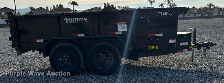 image for item YA0257 2022 Big Tex 10TS-12BK7SIR dump trailer