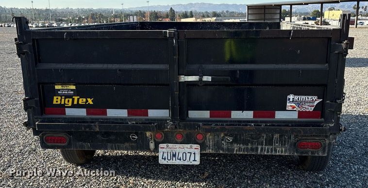 image for item YA0257 2022 Big Tex 10TS-12BK7SIR dump trailer