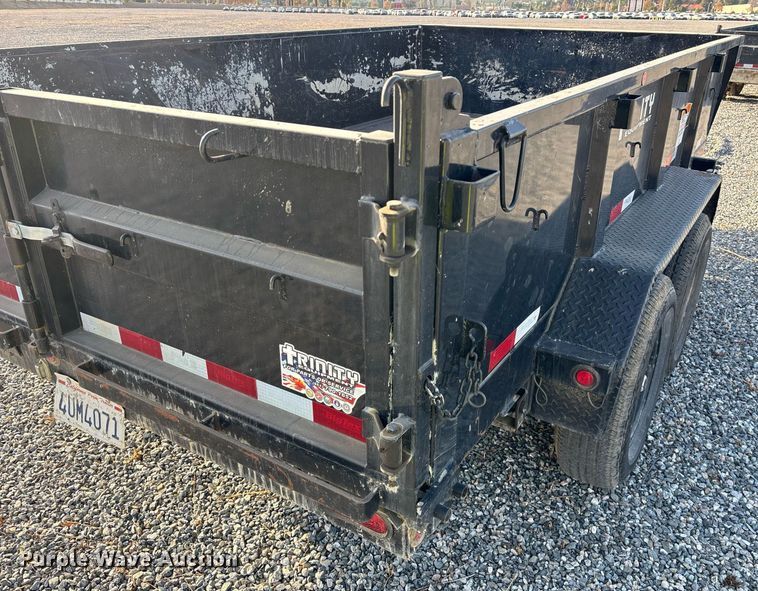 image for item YA0257 2022 Big Tex 10TS-12BK7SIR dump trailer