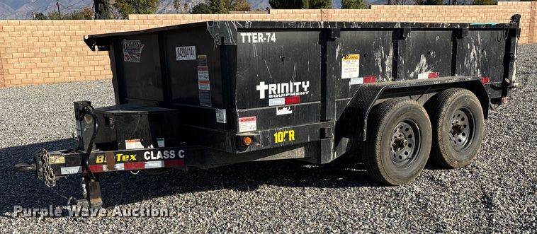 image for item YA0258 2022 Big Tex 10SR-12 XL K7SIR dump trailer