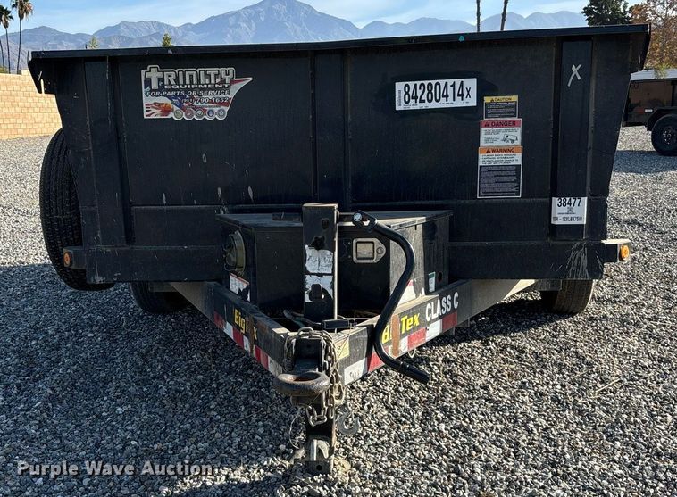 image for item YA0258 2022 Big Tex 10SR-12 XL K7SIR dump trailer