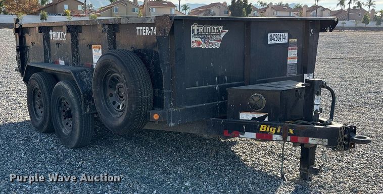 image for item YA0258 2022 Big Tex 10SR-12 XL K7SIR dump trailer