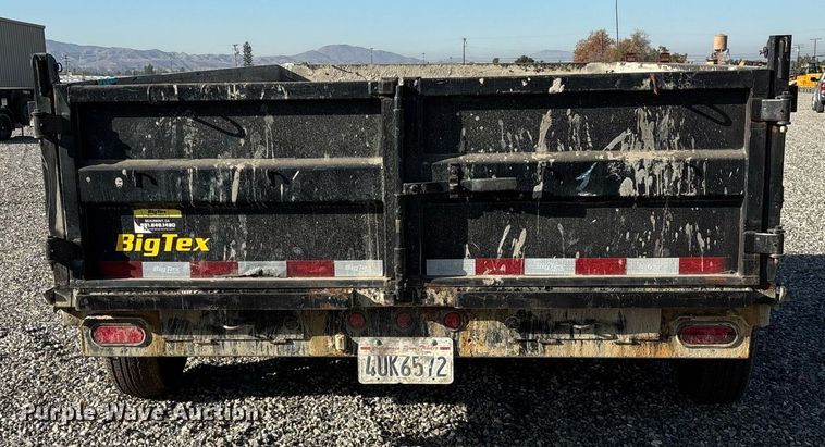 image for item YA0258 2022 Big Tex 10SR-12 XL K7SIR dump trailer