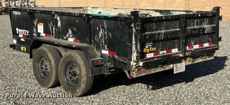 image for item YA0258 2022 Big Tex 10SR-12 XL K7SIR dump trailer