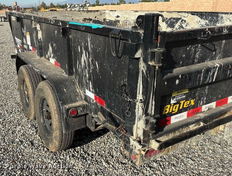 image for item YA0258 2022 Big Tex 10SR-12 XL K7SIR dump trailer