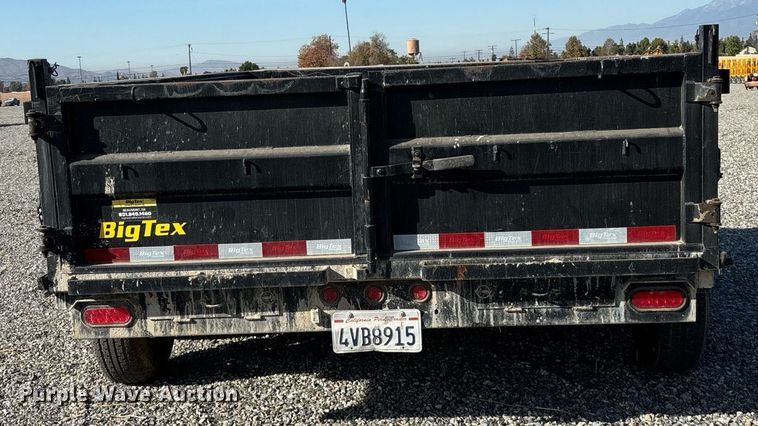 image for item YA0259 2022 Big Tex 10SR-12XLBK7SIR dump trailer