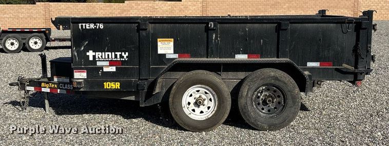 image for item YA0259 2022 Big Tex 10SR-12XLBK7SIR dump trailer