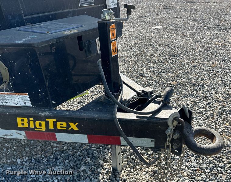 image for item YA0259 2022 Big Tex 10SR-12XLBK7SIR dump trailer