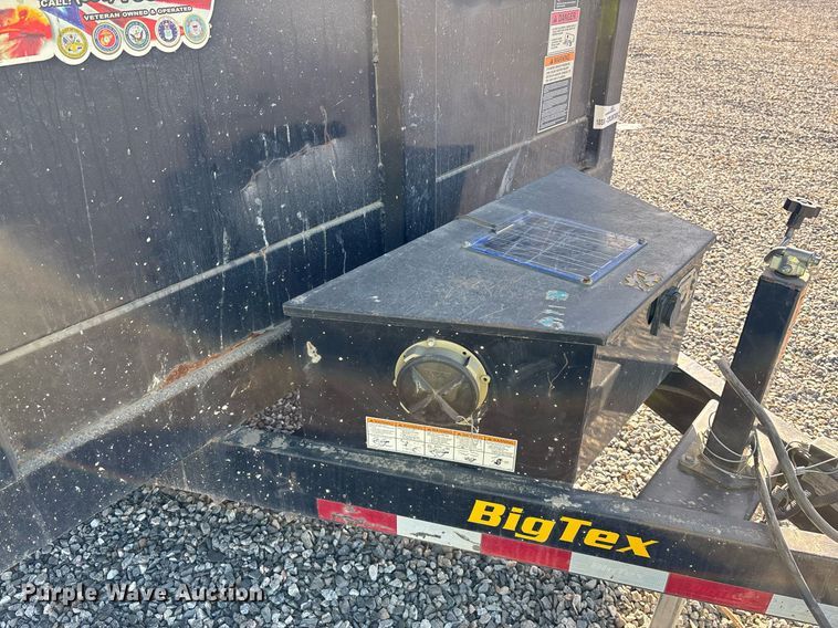 image for item YA0259 2022 Big Tex 10SR-12XLBK7SIR dump trailer