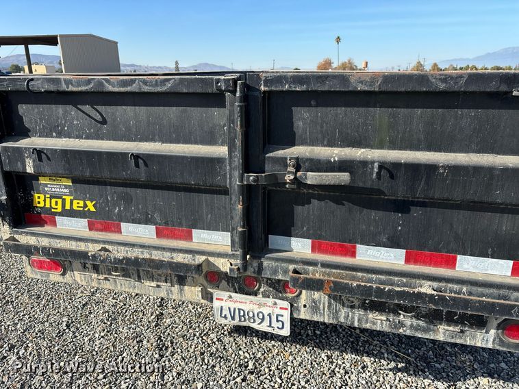 image for item YA0259 2022 Big Tex 10SR-12XLBK7SIR dump trailer