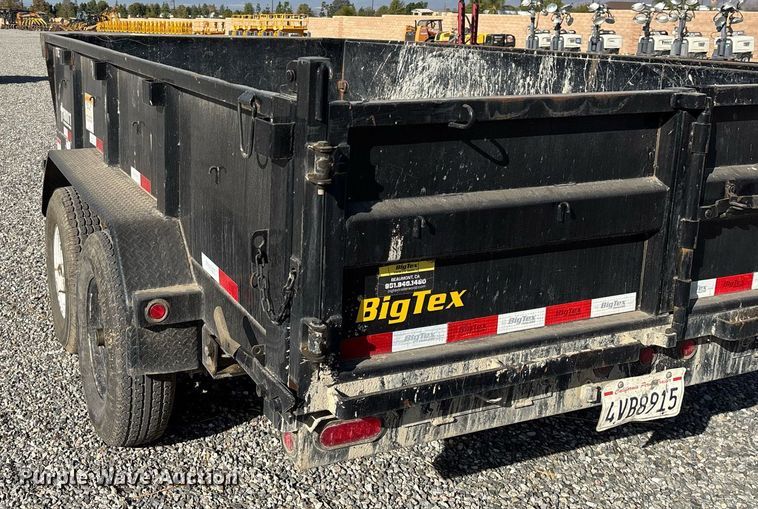 image for item YA0259 2022 Big Tex 10SR-12XLBK7SIR dump trailer