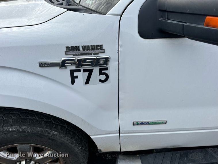 image for item DW3265 2013 Ford F150 XLT SuperCrew pickup truck