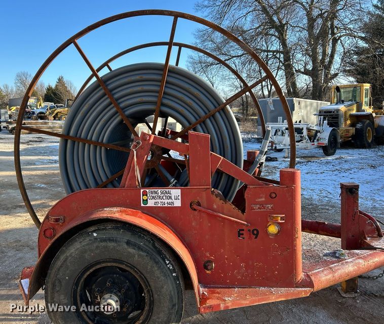 image for item DW3279 Standard Truck and Equipment reel trailer