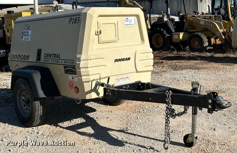 image for item DW3312 2021 Doosan P185WDO-T4F air compressor
